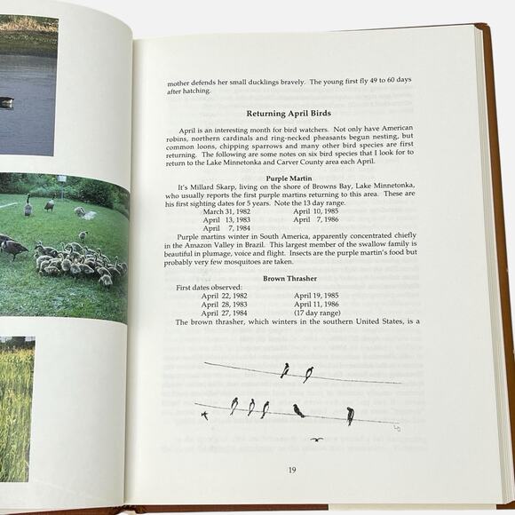 Vintage Hardcover Through Minnesotas Seasons With Jim Gilbert 1987 Essays Photos - Picture 7 of 10